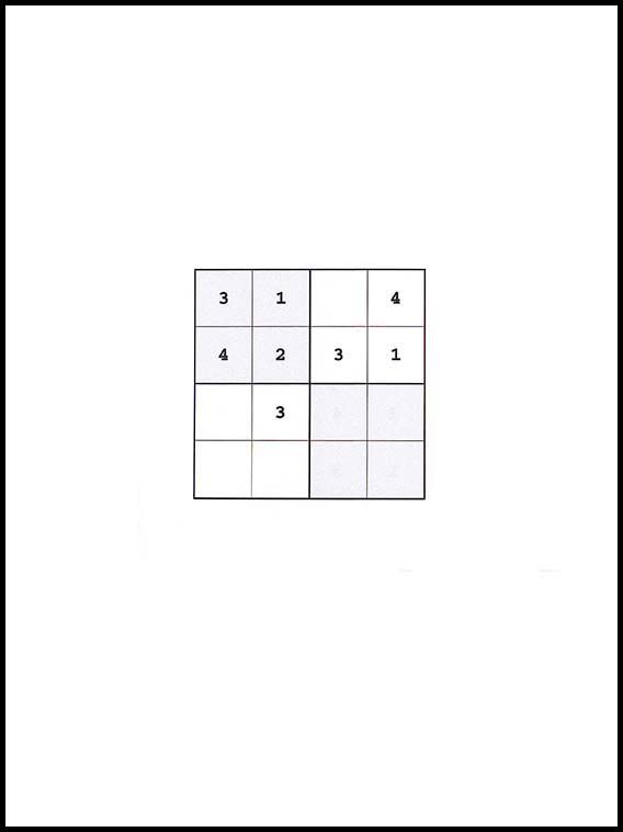 Sudoku 4x4 95