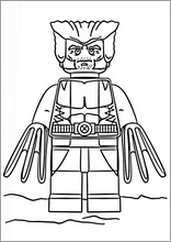 Dibujos Para Colorear Para Ninos Lego Marvel Heroes L0