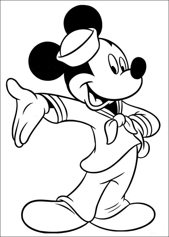 Mickey Mouse Dibujos Para Colorear Para Ninos 17